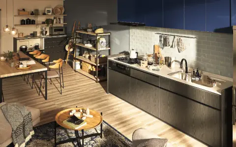 シエラS リクシル システムキッチン キッチン メーカー 格安 激安 価格 安い 販売 安く買う アウトレット イメージ