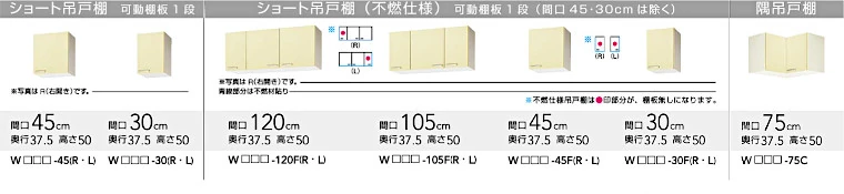 さくら クリナップ 木キャビキッチン 流し台 コンロ台 吊戸棚 値引き 激安 価格 セクショナルキッチン 商品詳細6
