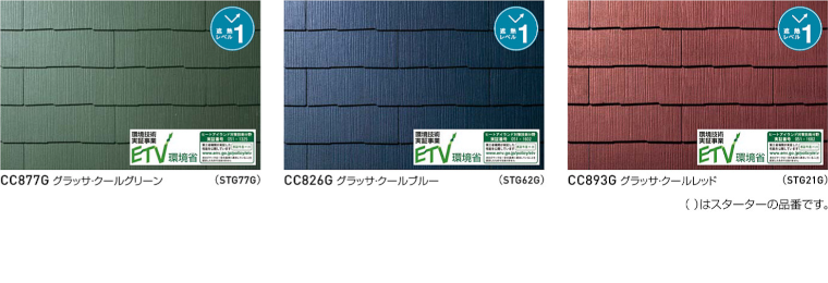 屋根材 屋根 激安 価格 格安 メーカー 安い 販売 ケイミュー Color Best コロニアル遮熱グラッサ イメージ05