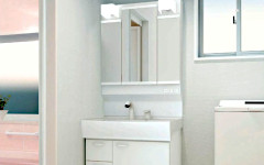 QV ハウステック Housetec 洗面化粧台 新築 リフォーム 見積無料 激安 価格 イメージ