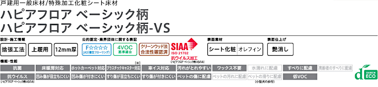 フローリング 床材 フローリング材 格安 激安 価格 安い 販売 通販 アウトレット メーカー 通信販売 大建工業 ハピアフロア ベージック柄 ベージック柄-VS