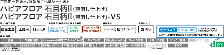 フローリング 床材 フローリング材 格安 激安 価格 安い 販売 通販 アウトレット メーカー 通信販売 大建工業 ハピアフロア 石目柄Ⅱ（艶消し仕上げ）石目柄Ⅱ-VS（艶消し仕上げ）