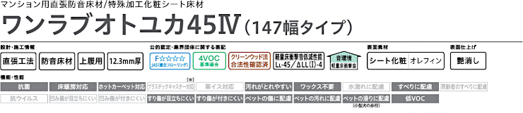 フローリング 床材 フローリング材 格安 激安 価格 安い 販売 通販 アウトレット メーカー 通信販売 大建工業 ワンラブオトユカ45Ⅳ