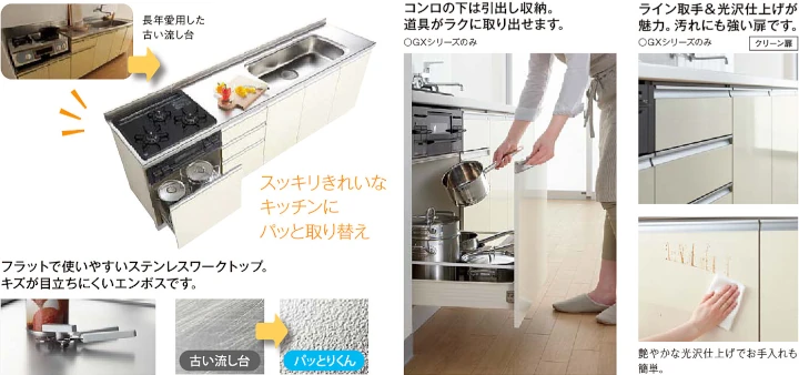 パッとりくん リクシル LIXIL 激安 価格 値引き率 見積もり カタログ 特長2