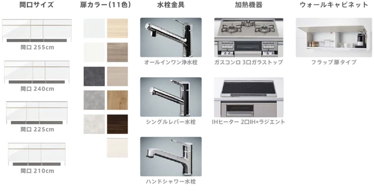 リクシル システムキッチン キッチン 施主支給 LIXIL 激安 格安 安い 価格 リクシル システムキッチン UL