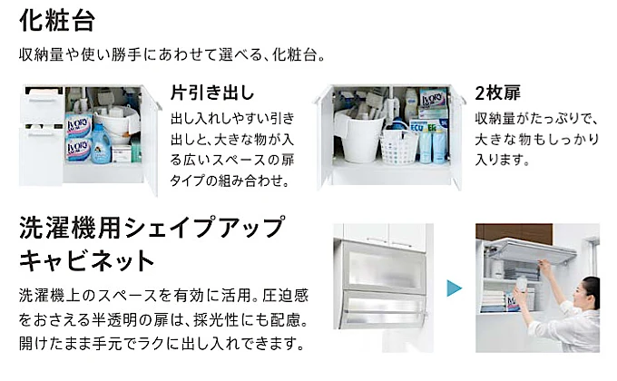 Aシリーズ TOTO 洗面化粧台 洗面台 激安 格安 安い 価格 値引き率 割引率 見積もり イメージ03