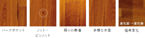 朝日ウッドテック 抗ウイルス・抗菌仕様 フローリング材(床材) ライブナチュラルピュアハード塗装) 激安価格 カリン/Karin キャラクター