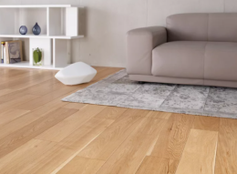 朝日ウッドテック フローリング材(床材)ライブナチュラルプレミアム 激安価格 オーク N-45°/Oak N-45° 写真